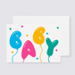 Baby Balloons Card