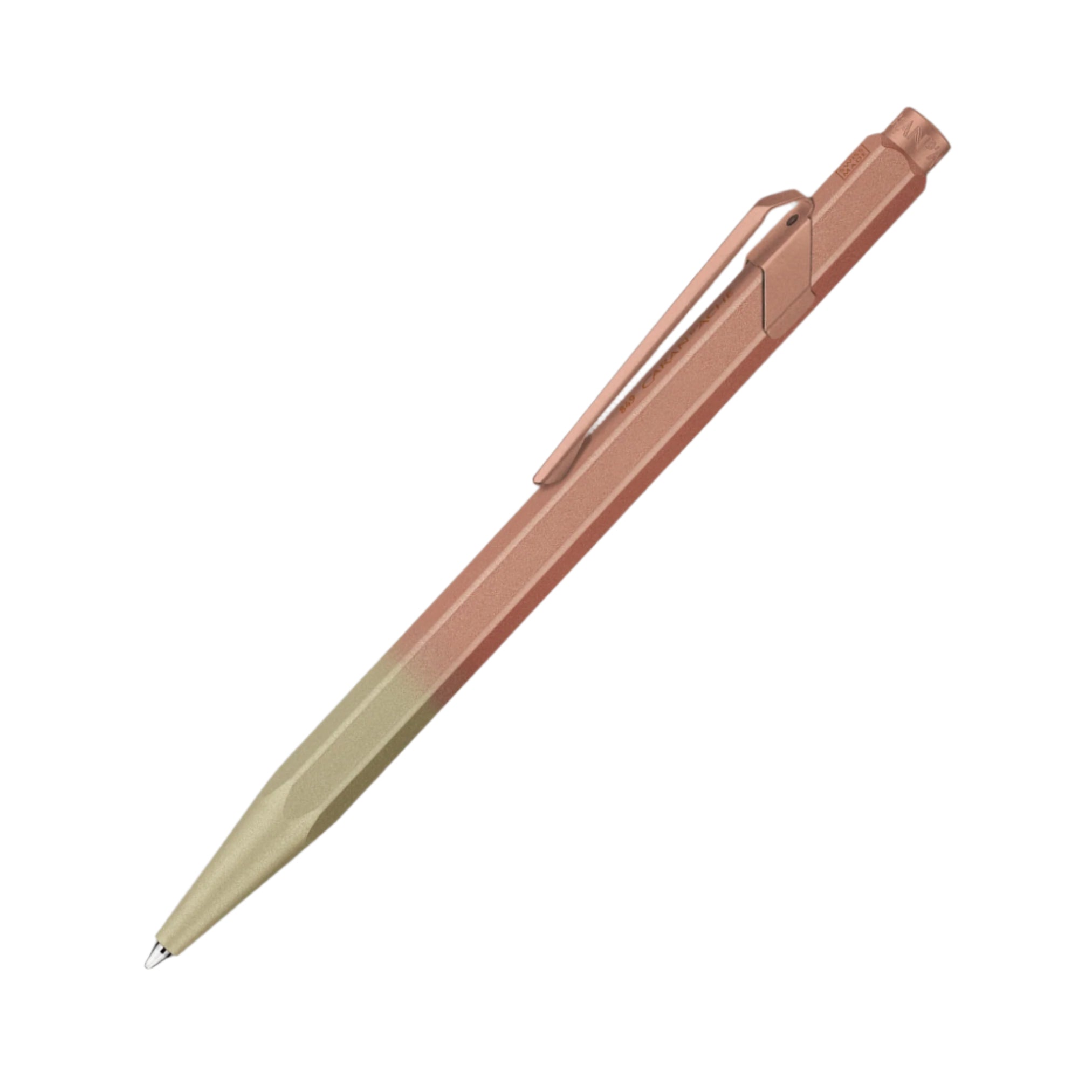 Pin Style Pen Caran d'Ache | 849 Ballpoint Pen Edition 5 - Sunstone Pink – Papersmiths