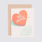 be mine poly relationship  card