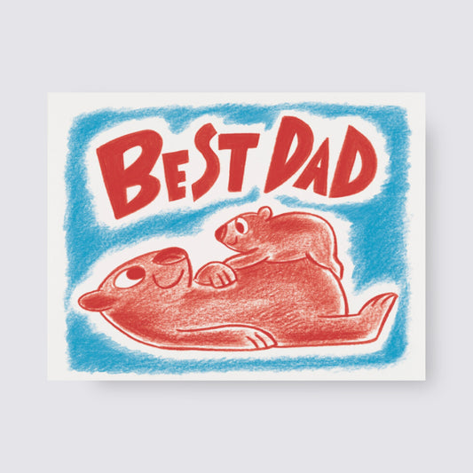Wombat Fathers Day Card