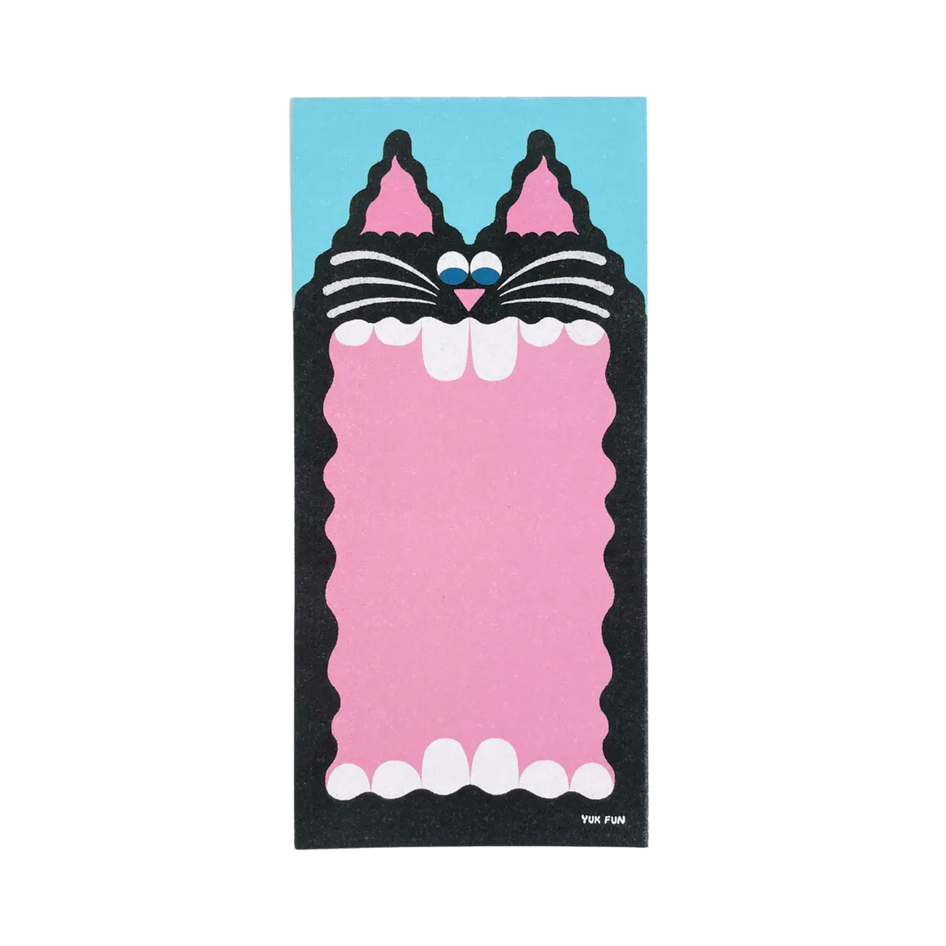 Big Mouth Cat Notepad