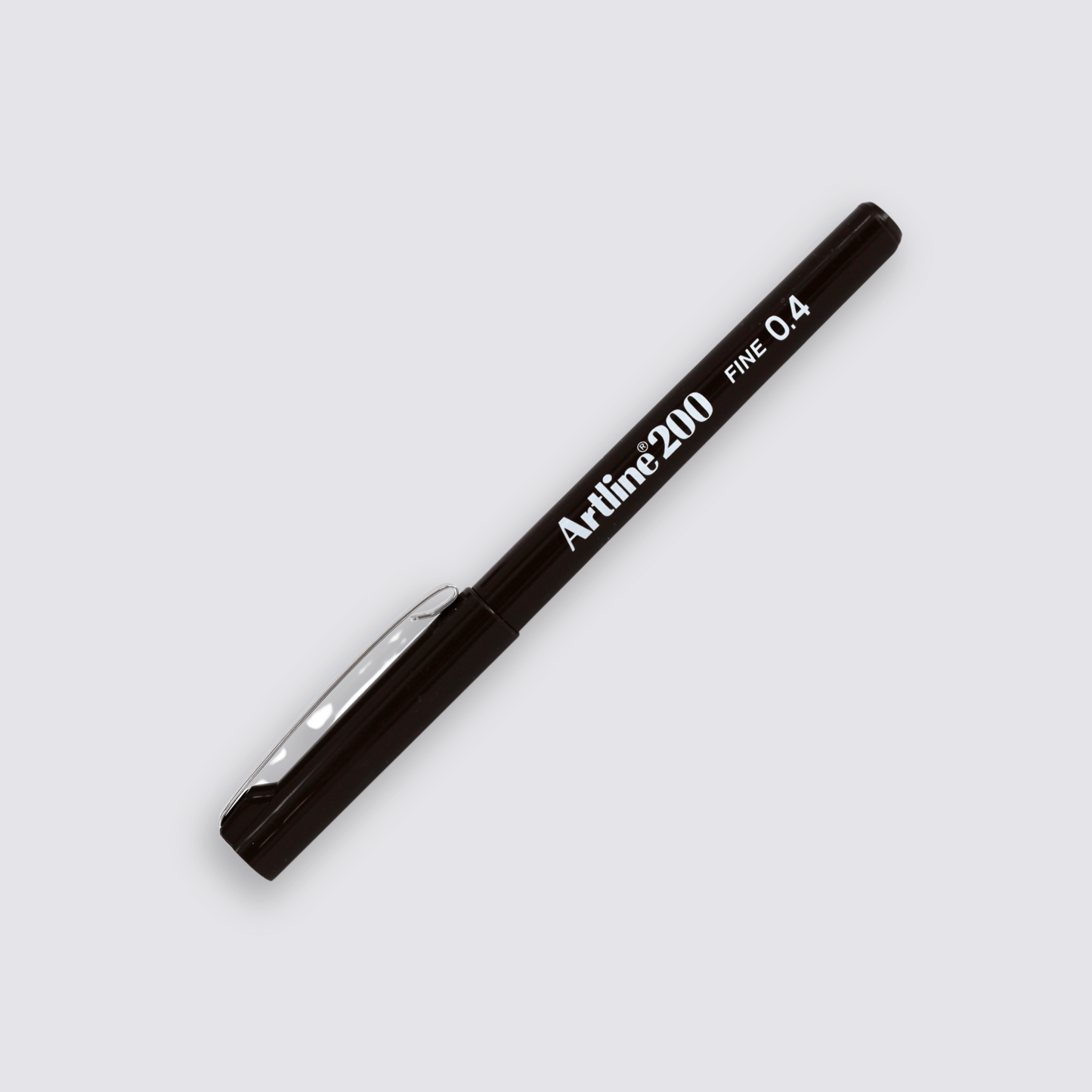 black fine line pen