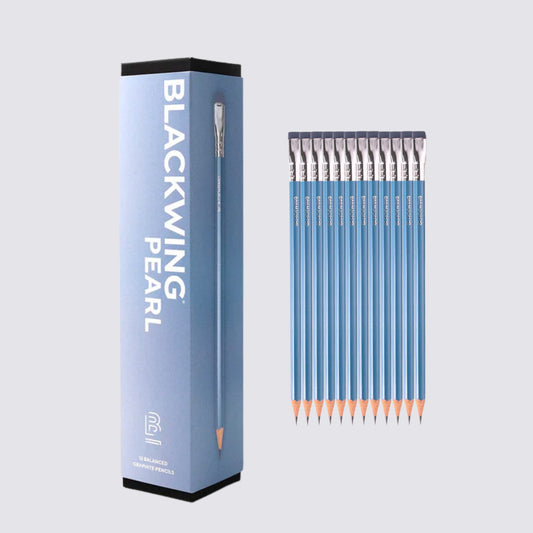 Blackwing Pearlescent Pencil - Blue - Set of 12
