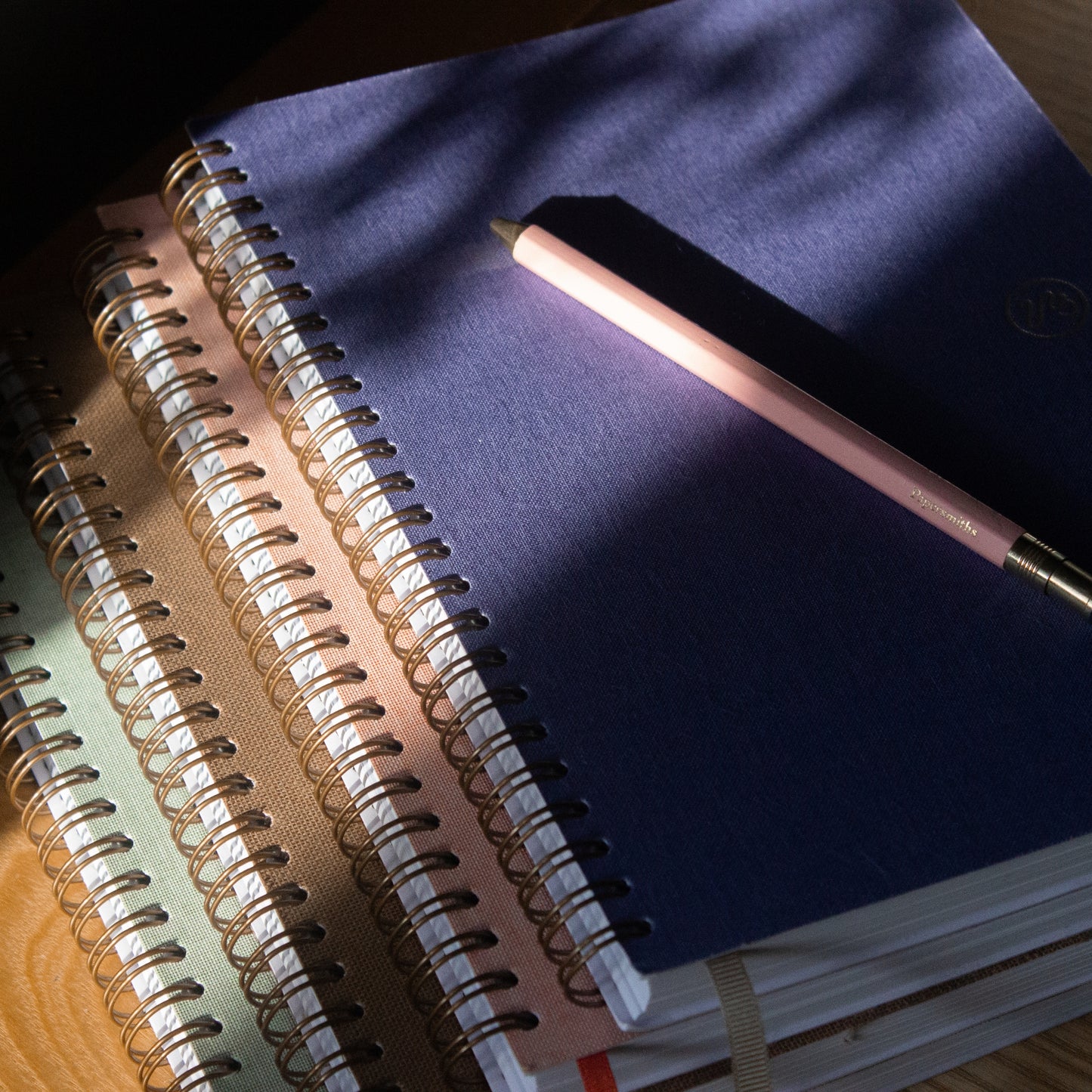 Wiro Bound Notebook - Wisteria Purple