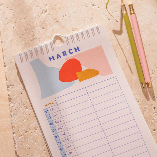 Calendar couples planning 2024