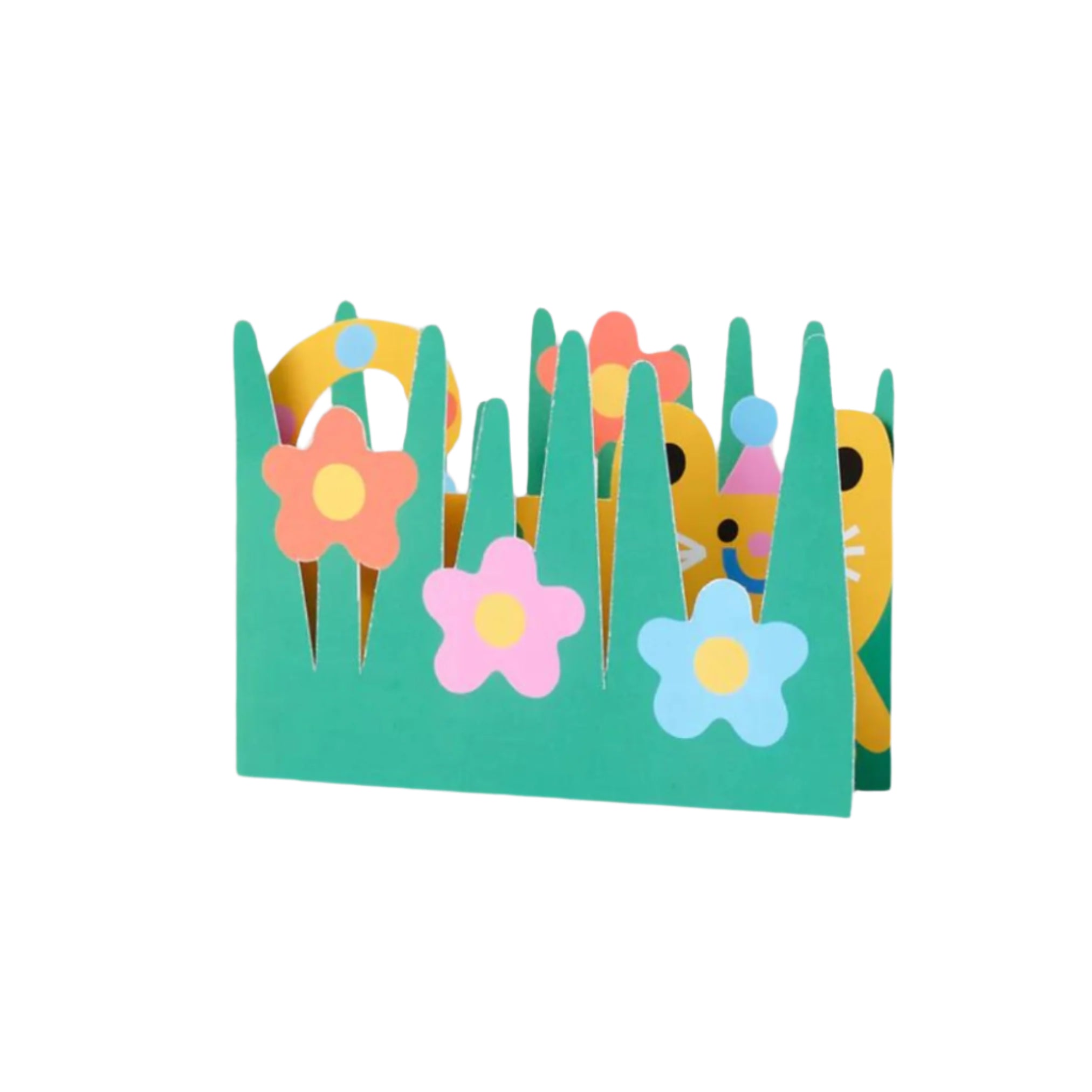 Closed Cat Fold Out Card