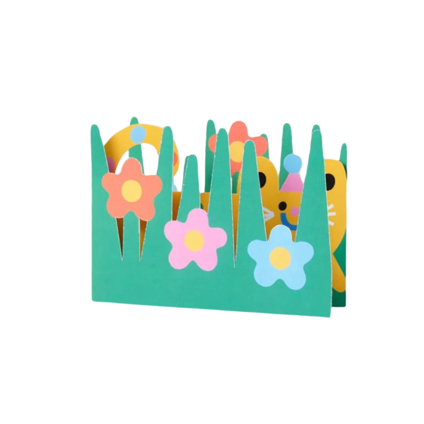 Closed Cat Fold Out Card