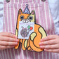 Cat Card With Mini Card Being Held