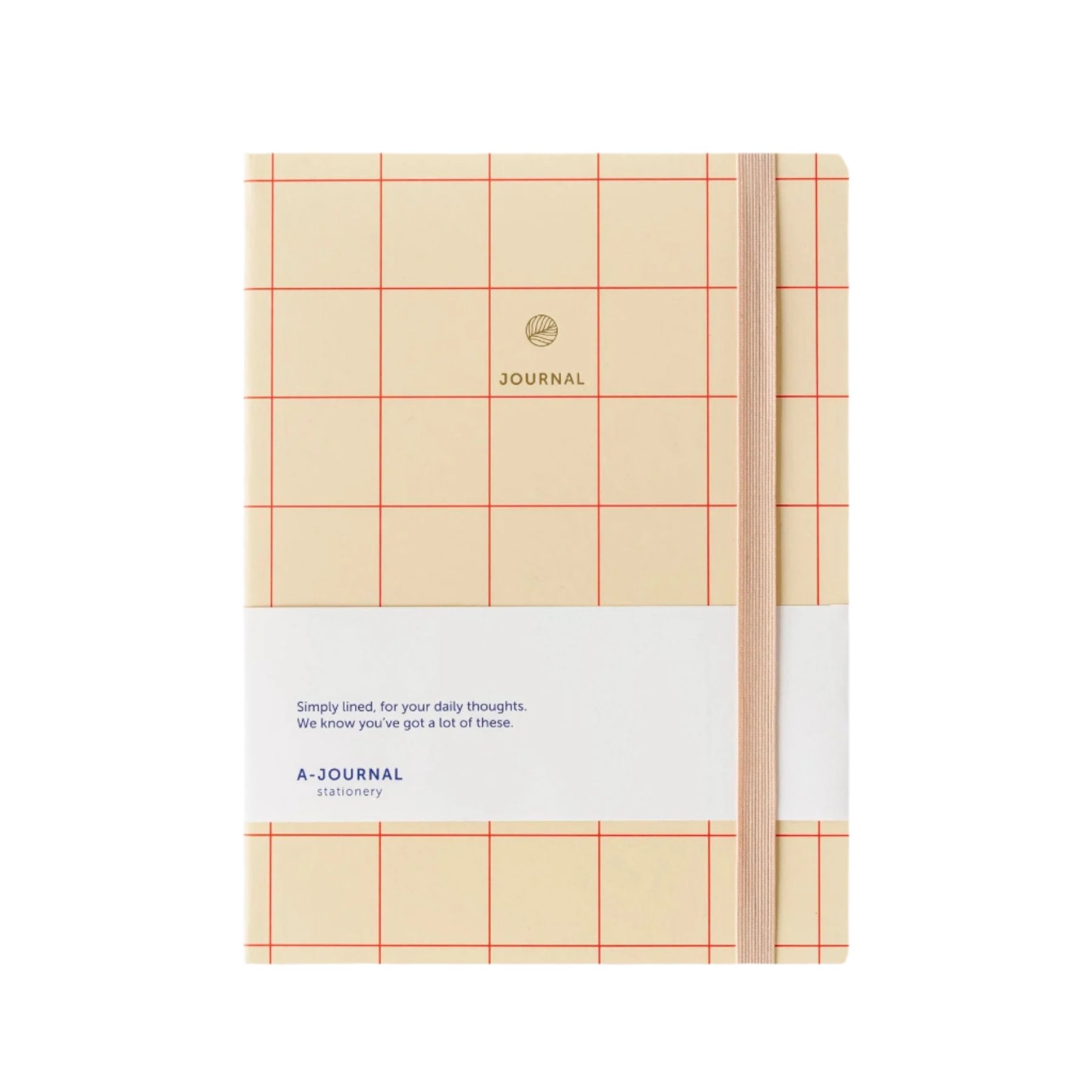 Chek Note Book Hardback Notebook - Checkered Red – Papersmiths