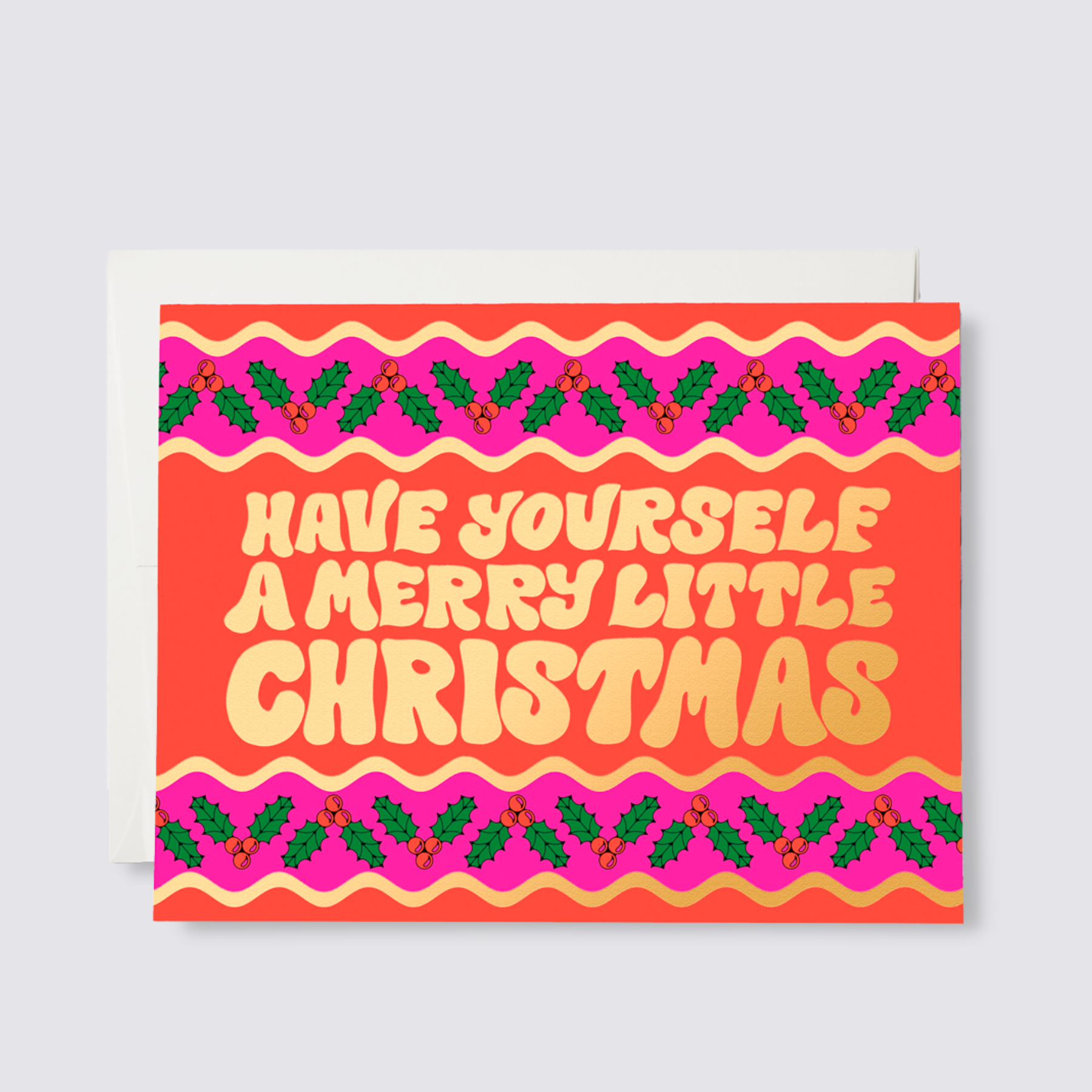 christmas sweater greetings card