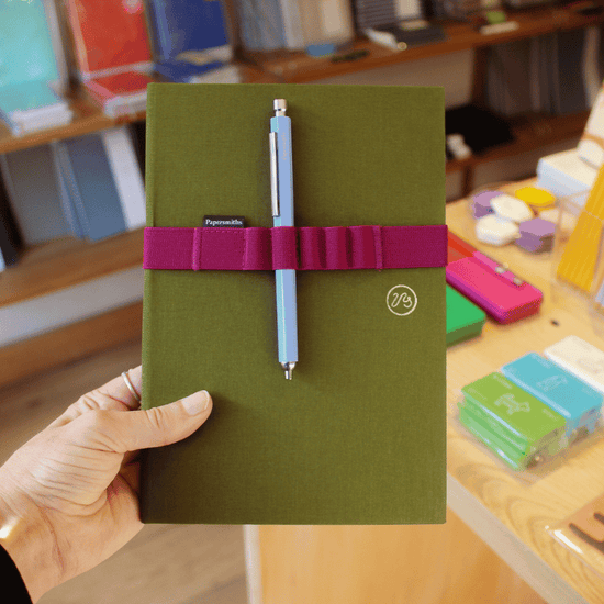 Green Luxury Notebook Clifton