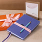 Wisteria Purple Notebook & Primo Pen Duo - Gel