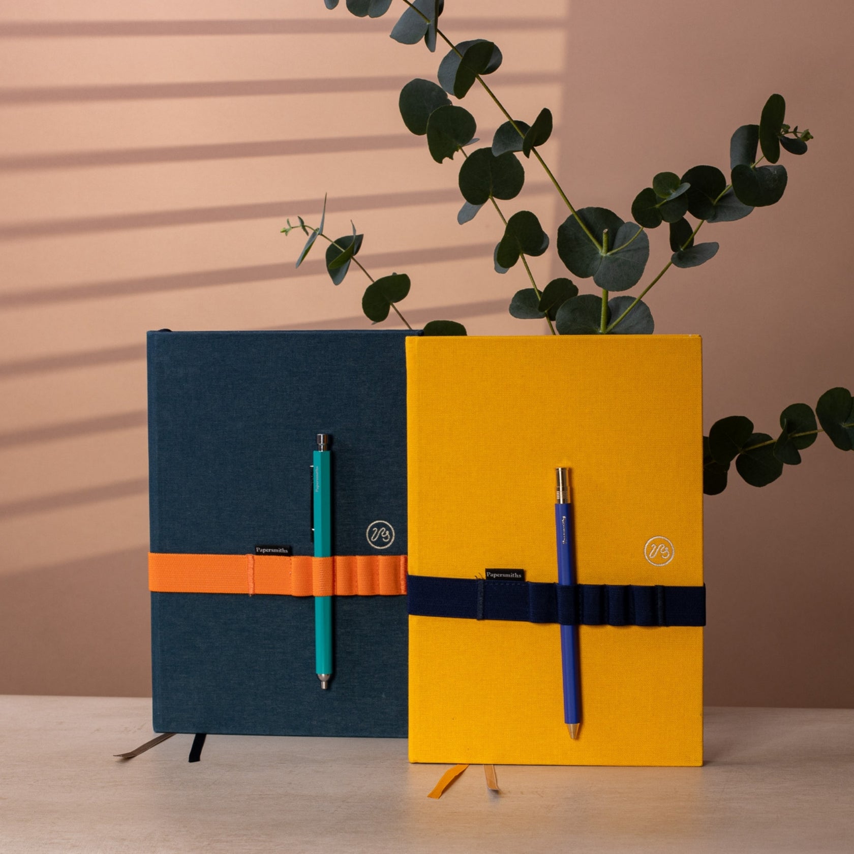 Clifton Hardcover Bookcloth Notebook in Solar Yellow | Notebooks ...