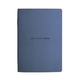 elemental blue get shit done notebook to do list