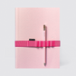 Cowrie Notebook, Pen and Band Trio - Everyday Pen / Ruled Paper