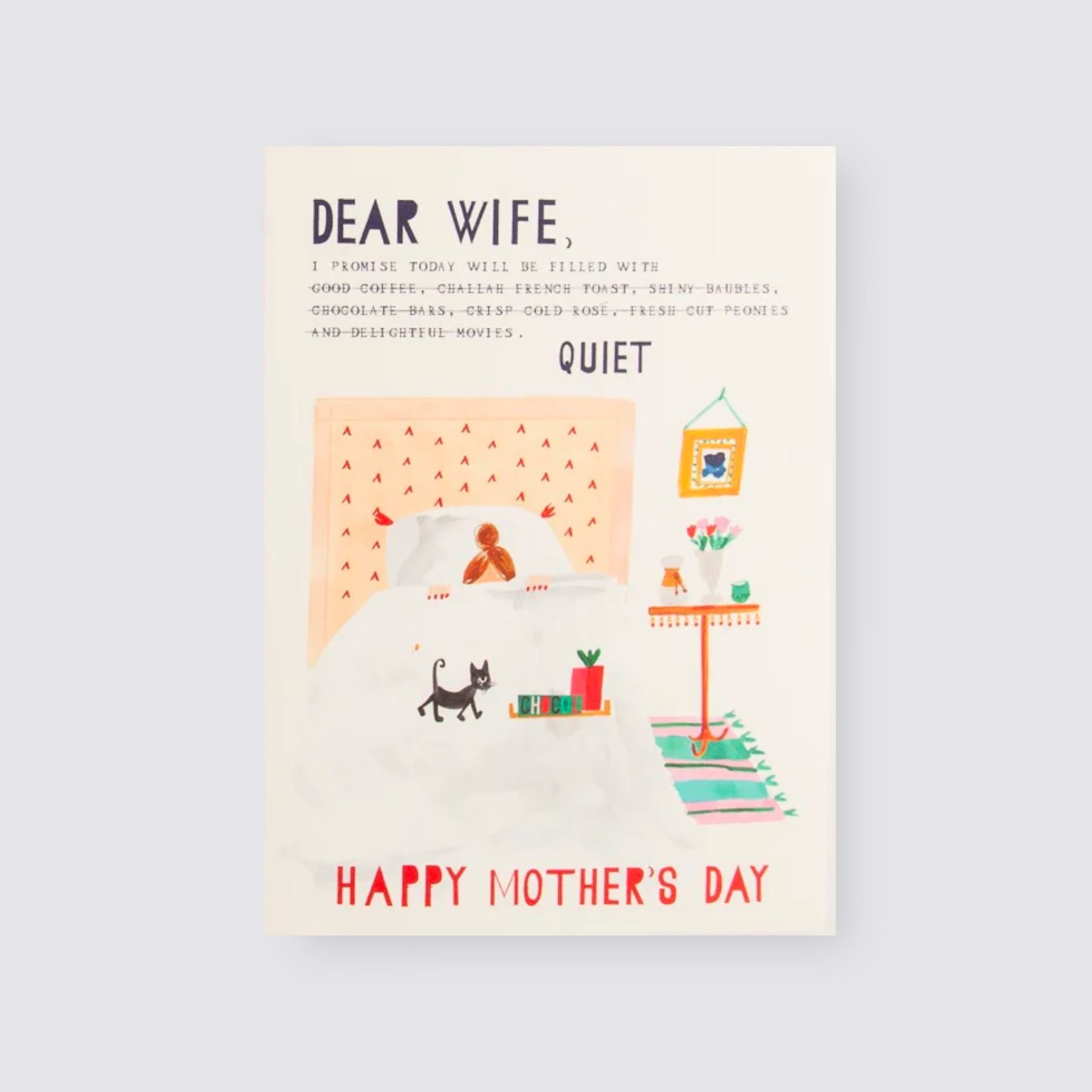Dear Wife Mothers day