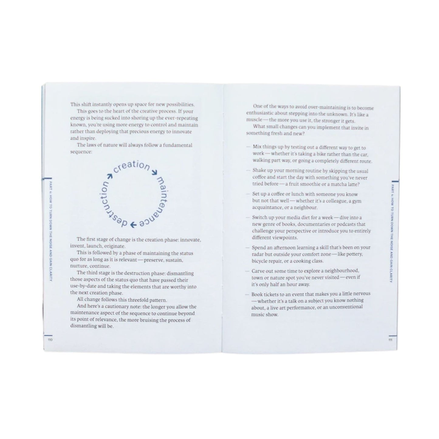 Do reset book inside