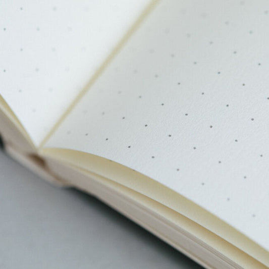 Medium Layflat Notebook - Enid Ultramarine/Lilac - Dot Grid
