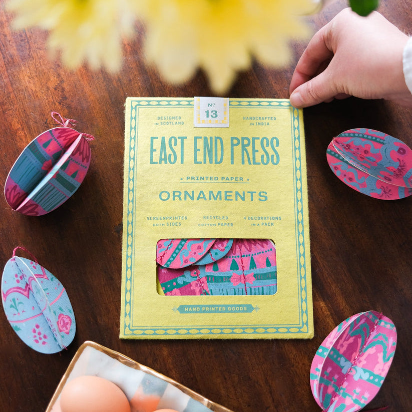 Easter Egg Hand Painted Ornaments