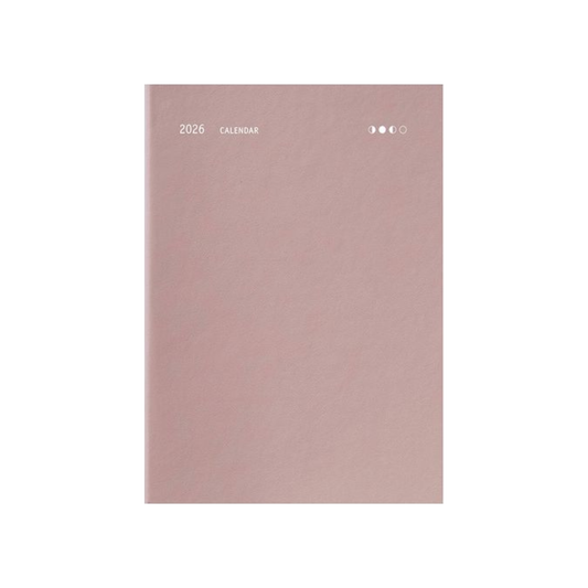 Everyday 2026 Daily Calendar - Old Rose