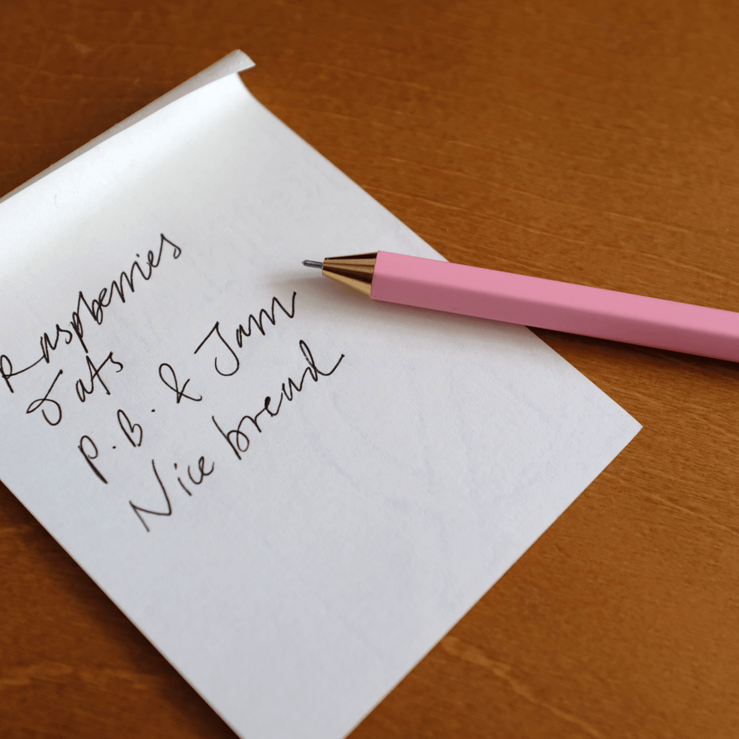 Fuchsia Notebook and Pen Duo - Everyday Pen / Ruled Paper