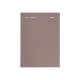dusty pink 2025 pocket size calendar