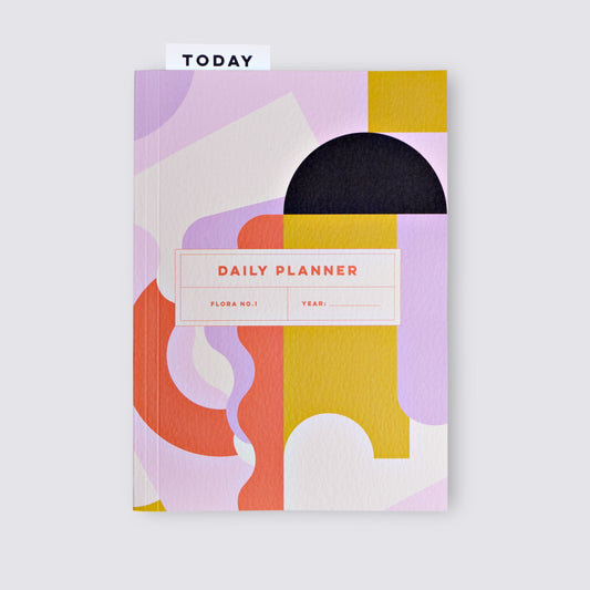 Daily Undated Planner A5 Flora