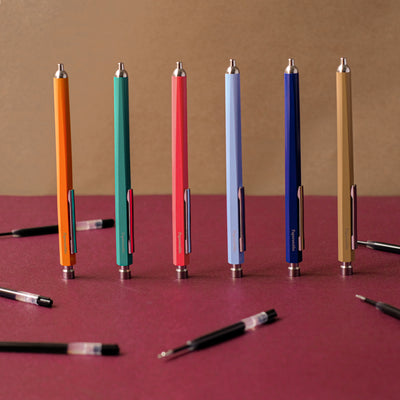 Set of six pens