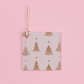 Gift Tags - Pink Tree (Set of 6)