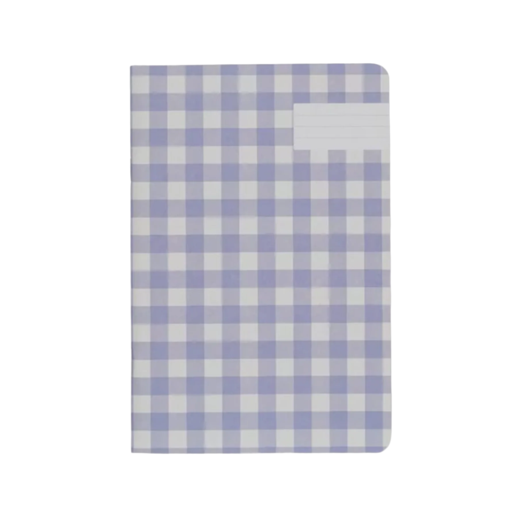 Swinging Gingham Blue Notebook β Papersmiths