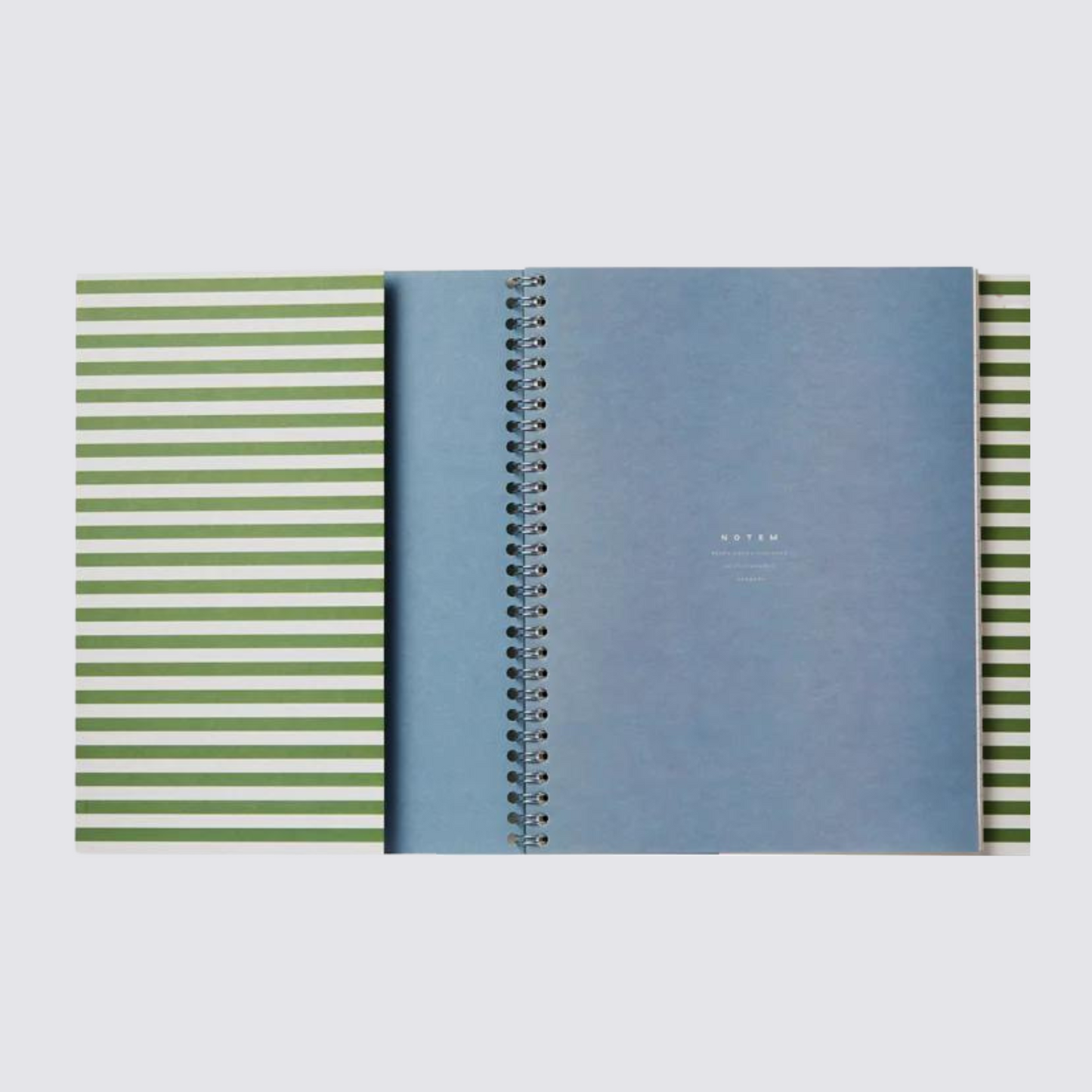 Green Stripe Notebook