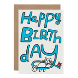 Happy Birthday Cat Card