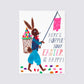 Hoppin Easter Card