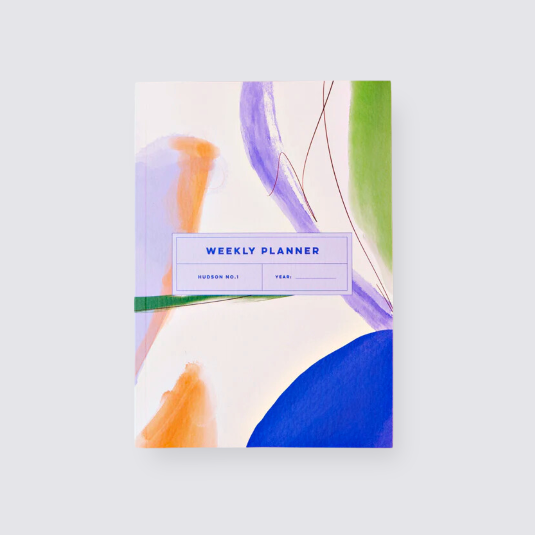 2024 Family Planner - Abstract Lines – Papersmiths