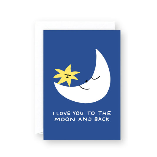 Love You to the Moon and Back Card