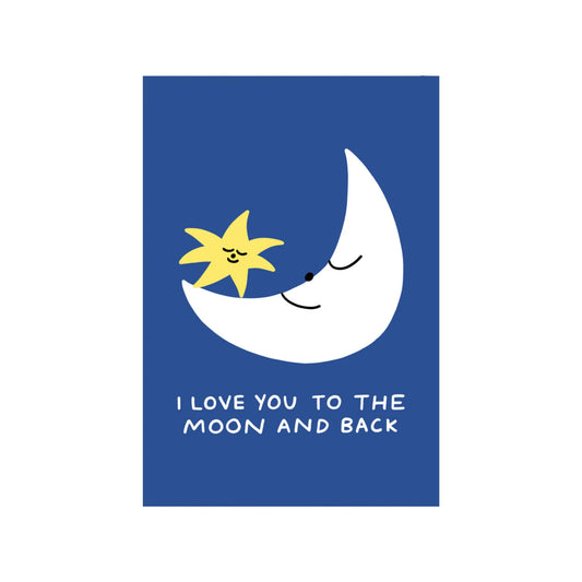 Love You to the Moon and Back Card