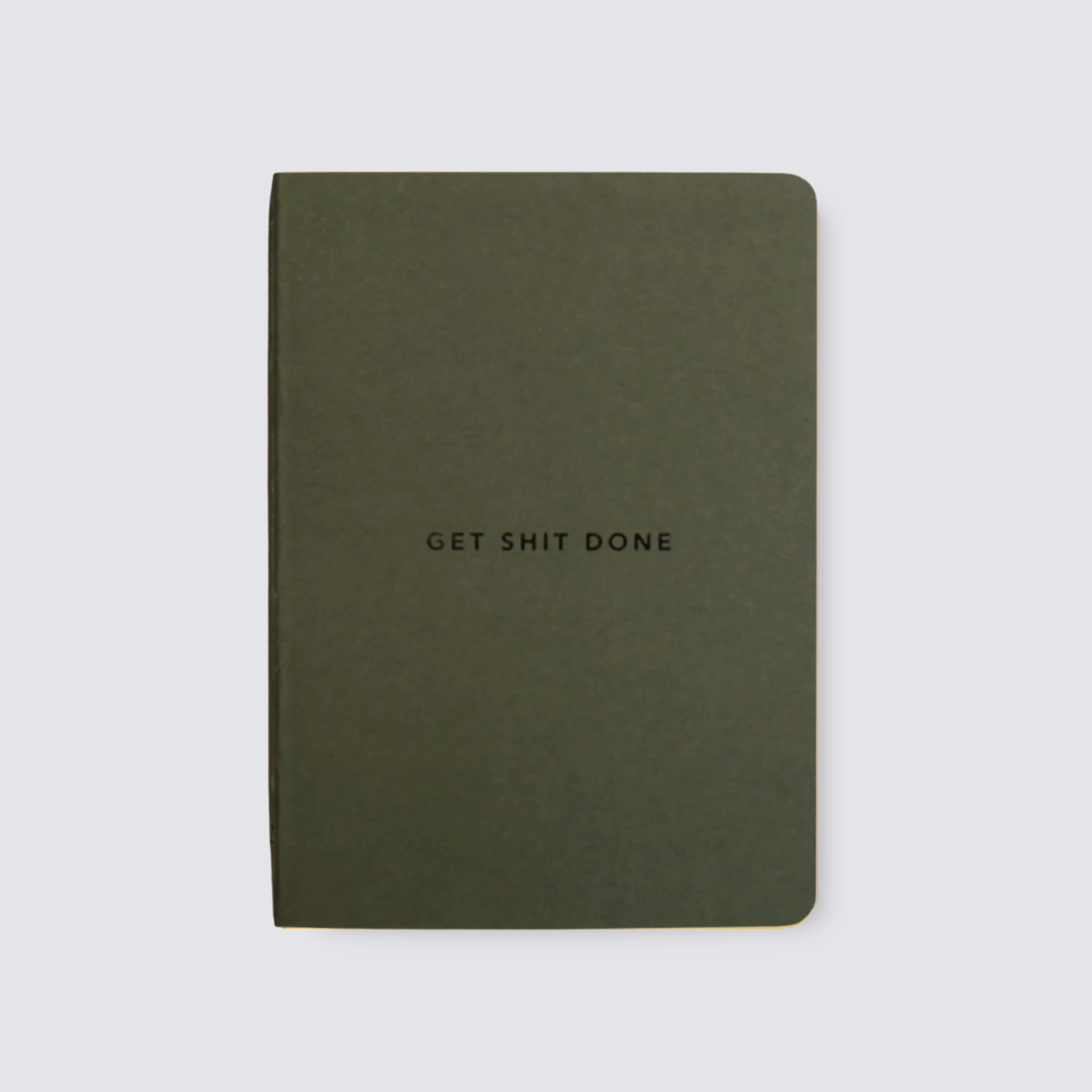 Khaki green a6 notebook