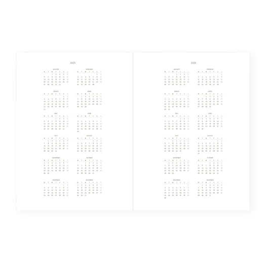 2024 Klasyk Weekly Diary - Navy