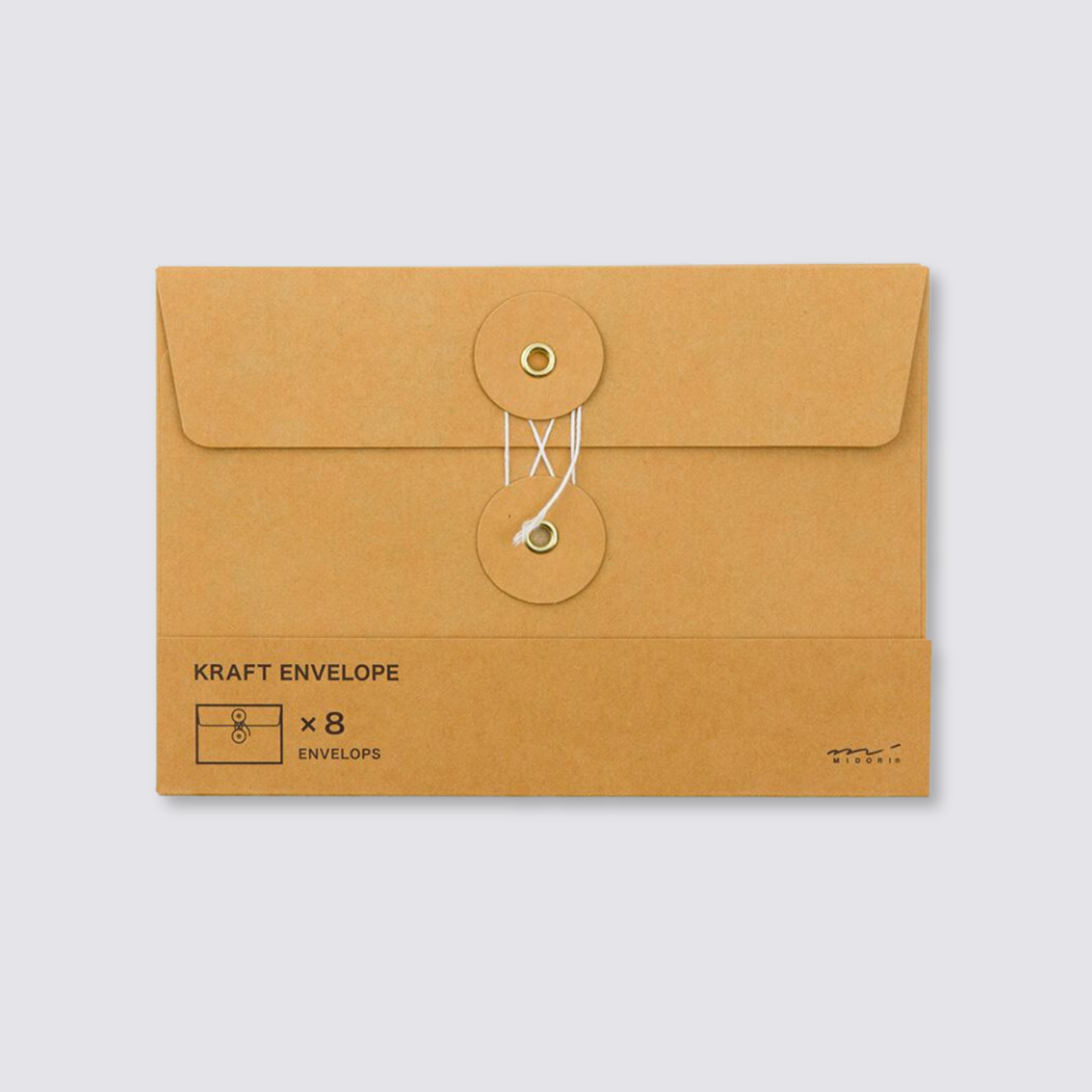 Kraft Envelope - Orange / Medium