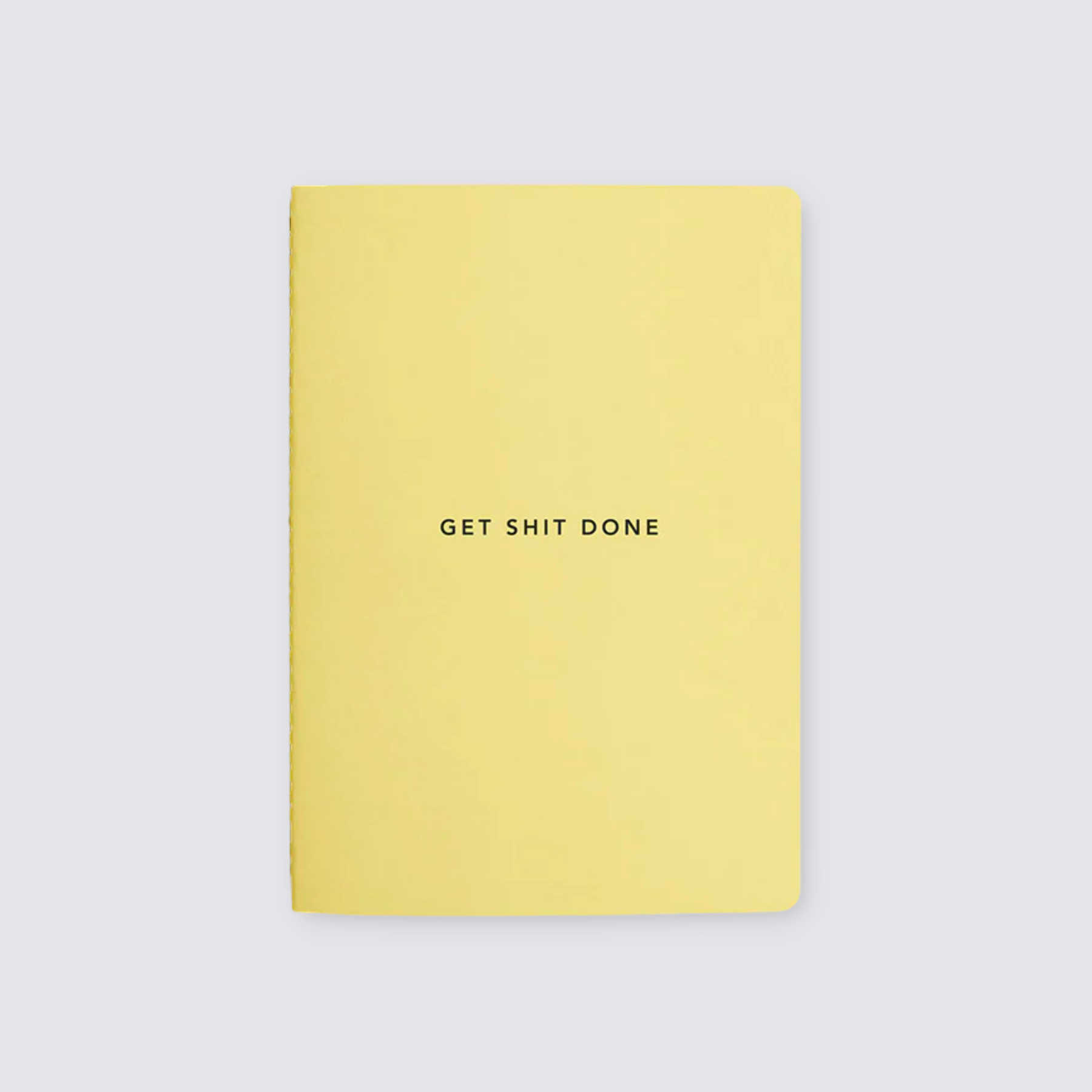 Yellow a6 notebook