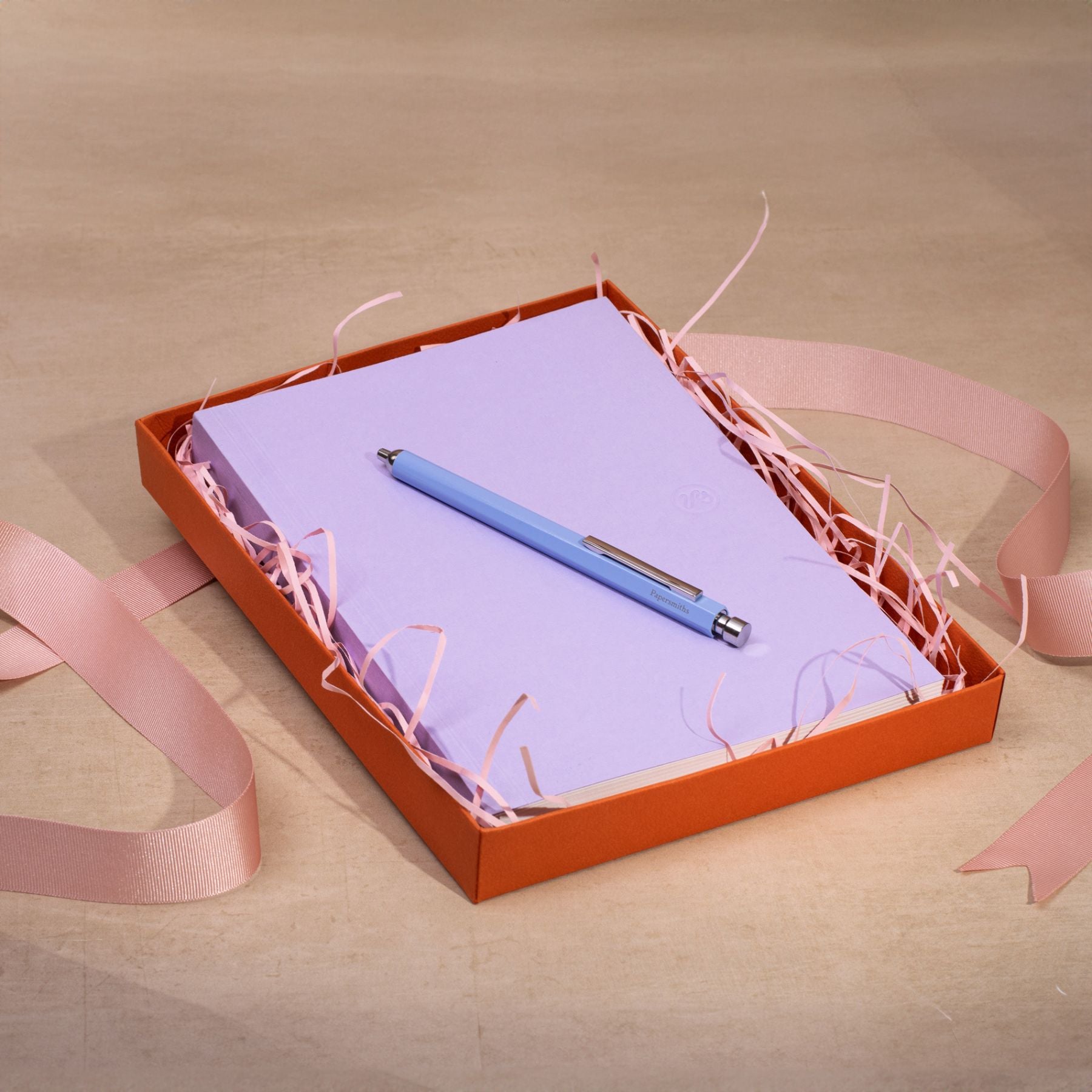 Lilac stationery
