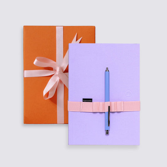 Purple Stationery Gift Set