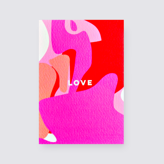 Love Shapes Valentines Card