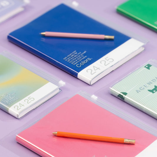 2024-2025 Colors Weekly A5 Diary - Blue