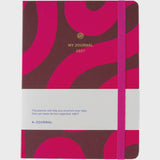 2027 My Journal Weekly Diary - Flow Fuchsia Pink
