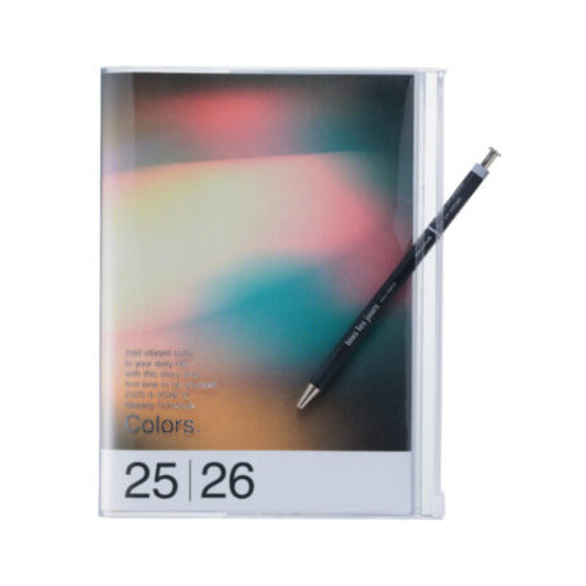 2025 - 2026 Diary A5 Gradient - Black