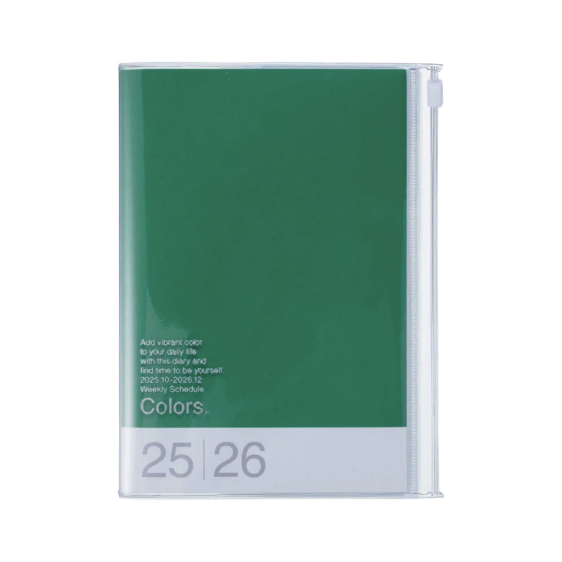 2025 - 2026 Diary A5 Colors - Green