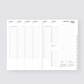 A5 Weekly Vertical Diary