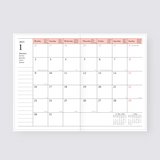 2025 Marks Weekly A6 Diary