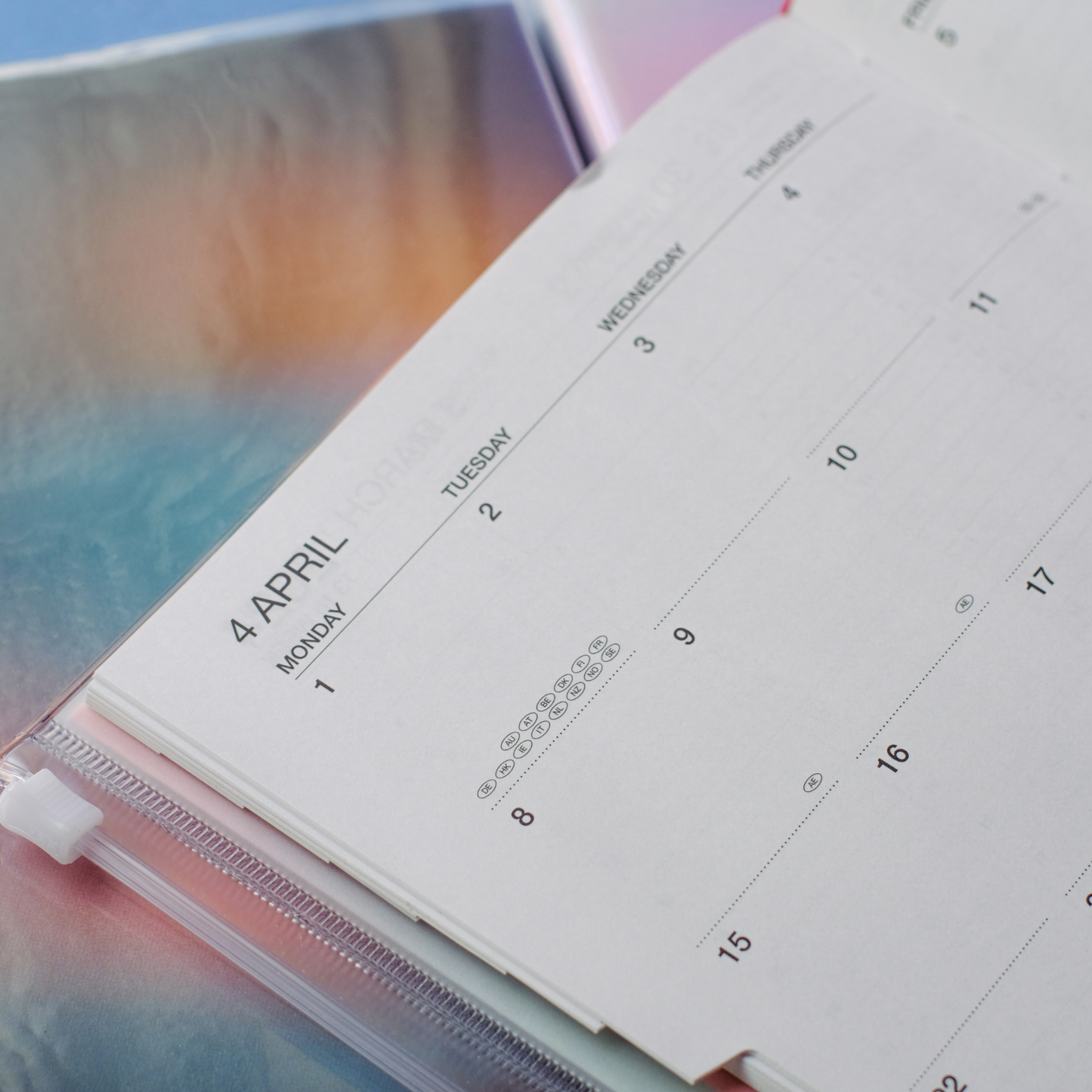 2023 - 2024 Storage.it Weekly Recycled Cover Diary Pink - A5